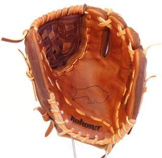 Nokona AMG1150BC CW 11.5 Inch Closed Web Buffalo / Walnut Leather Hide Baseball Glove (Right Handed Throw)  Baseball Infielders Gloves  Sports & Outdoors