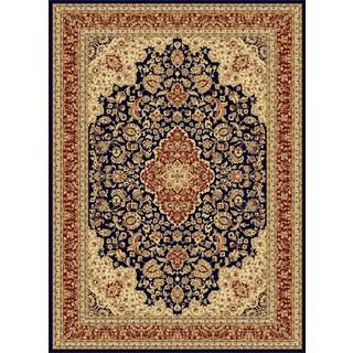 Centennial Navy/ Ivory Traditional Area Rug (710 X 106)