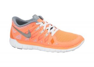 Nike Free 5.0 (3.5y 7y) Girls Running Shoes   Bright Mango