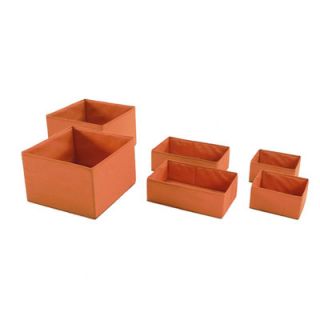 Stokke Keep Fabric Basket Set in Orange 134002