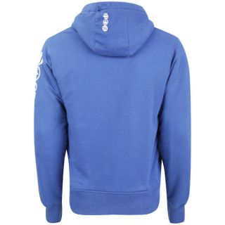 Crosshatch Mens Ravenclaw Furlined Zip Through Sweatshirt   Classic Blue      Mens Clothing