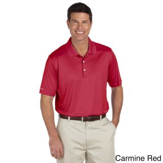 Ashworth Ashworth Mens Performance Interlock Solid Polo Shirt Red Size XXL