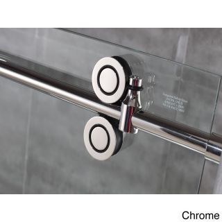Aston 60 inch Frameless Sliding Shower Door With Left Shower Base