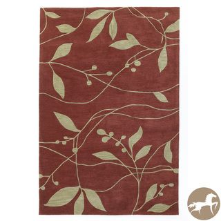 Christopher Knight Home Rust Sage Visions 2830 Area Rug (27 X 45)