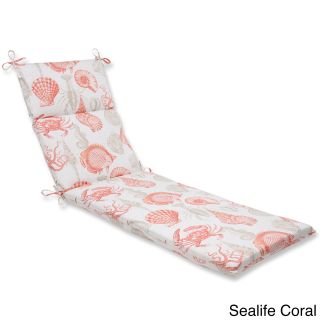 Pillow Perfect Sealife Outdoor Chaise Lounge Cushion