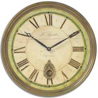 Regency B. Rossiter Weathered Wall Clock