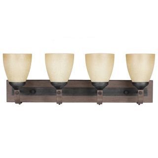 Corbeille Stardust And Creme 4 light Wall/ Bath Vanity Fixture