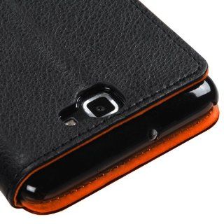 MYBAT SAMI717MYJK811WP MyJacket Case for Samsung Galaxy Note   Retail Packaging   Black/Orange Cell Phones & Accessories
