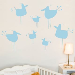 ADZif Piccolo Hot Chicks Wall Decal B4104R172/B4104R428 Color Blue Pastel