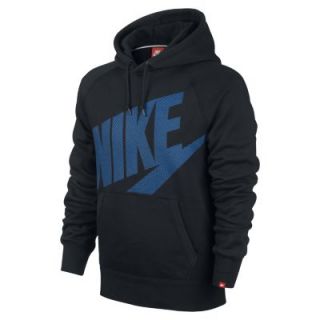 Nike AW77 Fleece Pullover Mens Hoodie   Black