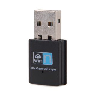 300Mbps USB Wireless Adapter WiFi Lan Network Card IEEE 802.11b/g/n PC Laptop Electronics