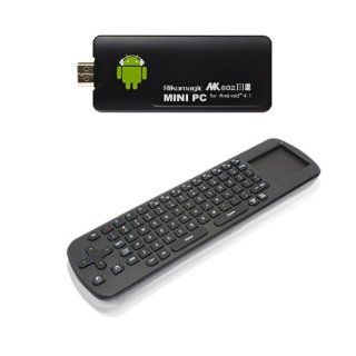 Bluetooth MK802 IIIS Android 4.1 Dual Core 8G Mini PC TV Box + 2.4G Fly Mouse RC12 Electronics