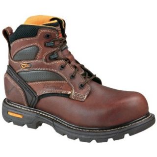 Thorogood 804 4446 Men's Gen Flex2 6 inch Plain Toe Composite Toe Boot Brown Thorogood Flex Shoes