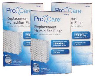 3 Pack Pro Care Replacement Humidifier Filter PCWF813 For Use With Cool Mist Humidifiers Fits Models ProCare PCCM 832N & Relion RCM 832N, Robitussin, Duracraft, Sesame Street & Many More  