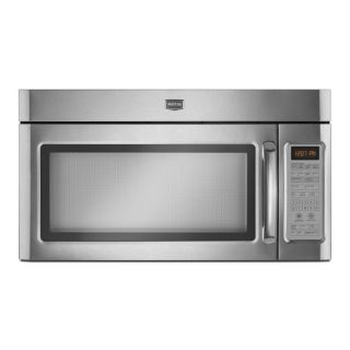 Maytag 30 in 1.8 cu ft Over the Range Convection Microwave with Sensor Cooking Controls (Stainless Steel)