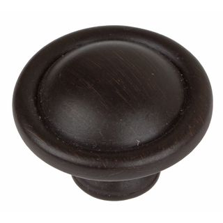 Gliderite 1.25 inch Oil rubbed Bronze Round Ring Cabinet Knobs (pack Of 10)