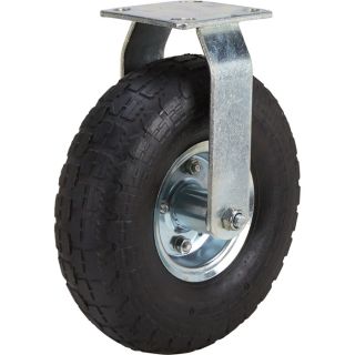 Flat-Free Caster — 10in., Rigid Caster  300   499 Lbs.