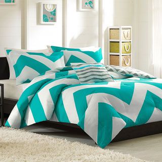 Jla Home Mizone Aries 4 piece Comforter Set Blue Size Full  Queen