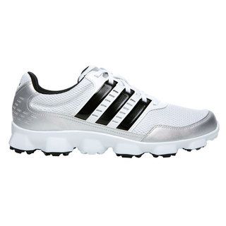 Adidas Mens Crossflex Sport White/ Black Spikeless Golf Shoes