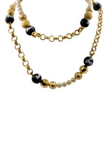 Dolce & Gabbana DJ0642  Jewelry,Womens Goldtone Glitter Necklace, Fashion Jewelry Dolce & Gabbana Necklaces Jewelry