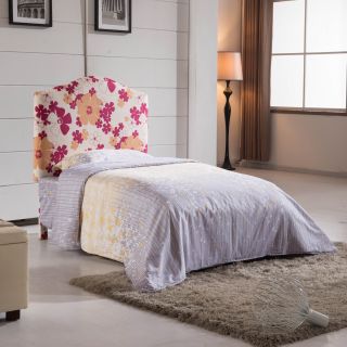 Visionxpro,inc. Floral Pattern Twin size Headboard Beige Size Twin