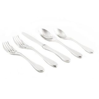 Knork 5 Piece Flatware Set 216 / 217 Color Glossy 18/10