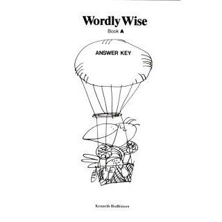 Wordly Wise Book A   Answer Key 9780838894286 Books