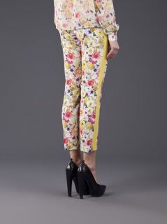 Msgm Floral Tux Trouser