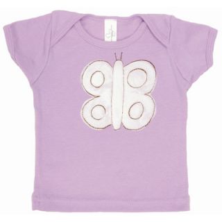 Alex Marshall Studios Butterfly Lap T Shirt in Lavender LT cLaBu Size 3 6 Month