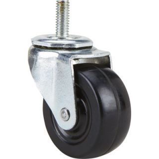 Fairbanks Swivel Caster with Threaded Post — 2in. x 3/4in.  Up to 299 Lbs.