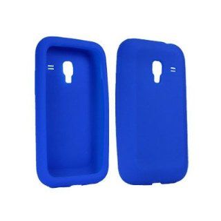 Samsung Galaxy Admire 4G SCH R820 Gel Skin Case Finish Blue Cell Phones & Accessories