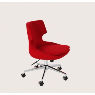sohoConcept Patara Office Chair 225 PAT OFFICE Finish Red, Fabric Organic W