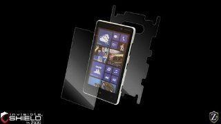 ZAGG NOKLUM820MC invisibleSHIELD for Nokia Lumia 820   1 Pack   Screen Protectors   Retail Packaging   Maximum Coverage Cell Phones & Accessories