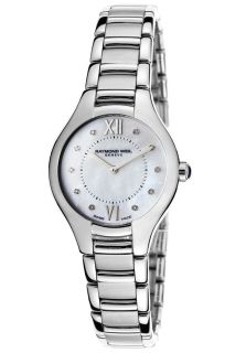 Raymond Weil 5124 ST 00985  Watches,Womens Diamond Noemia White MOP Dial Stainless Steel, Luxury Raymond Weil Quartz Watches
