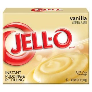 Jell O Instant Vanilla Pudding & Pie Filling 5.1 oz