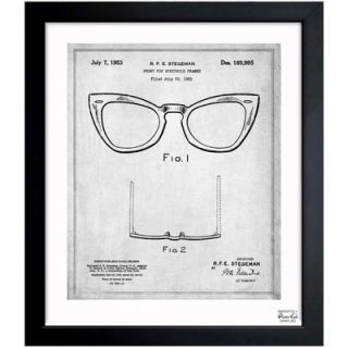 Oliver Gal Ray Ban Wayfarer Spectacle Frame 1953 Framed Graphic Art 1B00298_1
