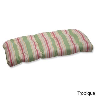 Pillow Perfect Cayman Wicker Loveseat Cushion