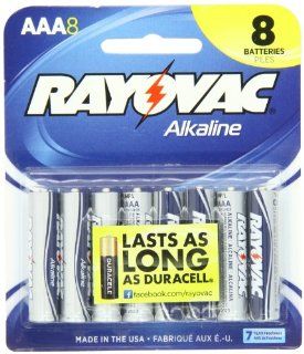 Rayovac 824 8CF Alkaline AAA Batteries Health & Personal Care