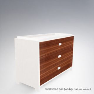 ducduc Campaign 3 Drawer Changer CaDC AC Finish Natural Walnut