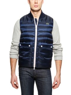 LVE Lightly Padded Down Vest by Lacoste
