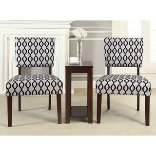 Alexis Zeph 3 piece Accent Chairs And Side Table Set