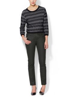 Coated Denim Chino Pant by Etienne Marcel