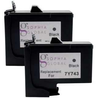 Sophia Global Remanufactured Ink Cartridge Replacement For Dell 7y745 (2 Color)