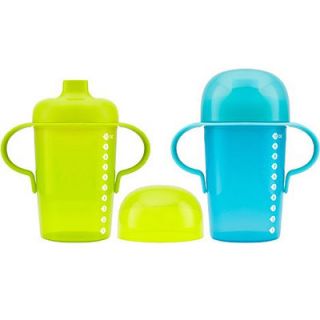 Boon Sip Tall Firm Spout 10 oz Sippy Cup B10044 / B10070 Color Blue and Green