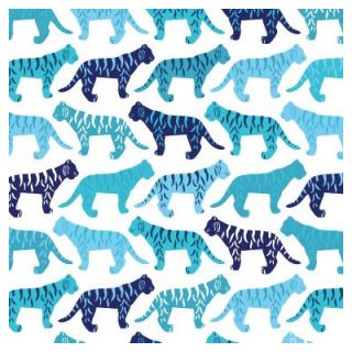 Avalisa Animal   Tiger Pattern Stretched Wall Art Tiger Pattern