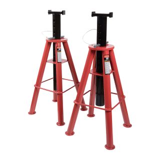 Sunex High-Height Jack Stands — 10-Ton Capacity, 28.1in.-46.5in.H, Model# 1410  Jack Stands