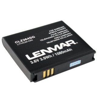 Lenmar Battery for Samsung Reality SCH U820   Retail Packaging   Black Cell Phones & Accessories