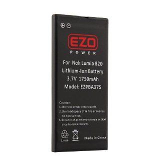 EZOPower Standard Lithium Ion Replacement Battery   1750mAh For AT&T Nokia Lumia 820 4G Window Phone Cell Phones & Accessories