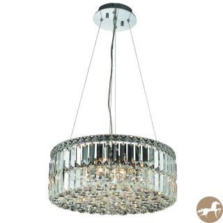 Christopher Knight Home Lausanne 12 light Royal Cut Crystal And Chrome Chandelier