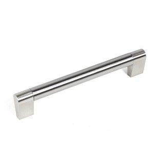 Contemporary 7 inch Sub Zero Stainless Steel Finish Cabinet Bar Pull Handle (case Of 5)